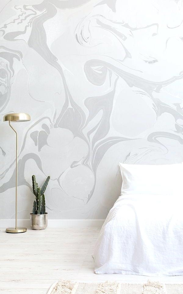 Ripple Grey Marbled Wall Mural In 2019 Wallpaper Ideas - Pastel Bedroom - HD Wallpaper 