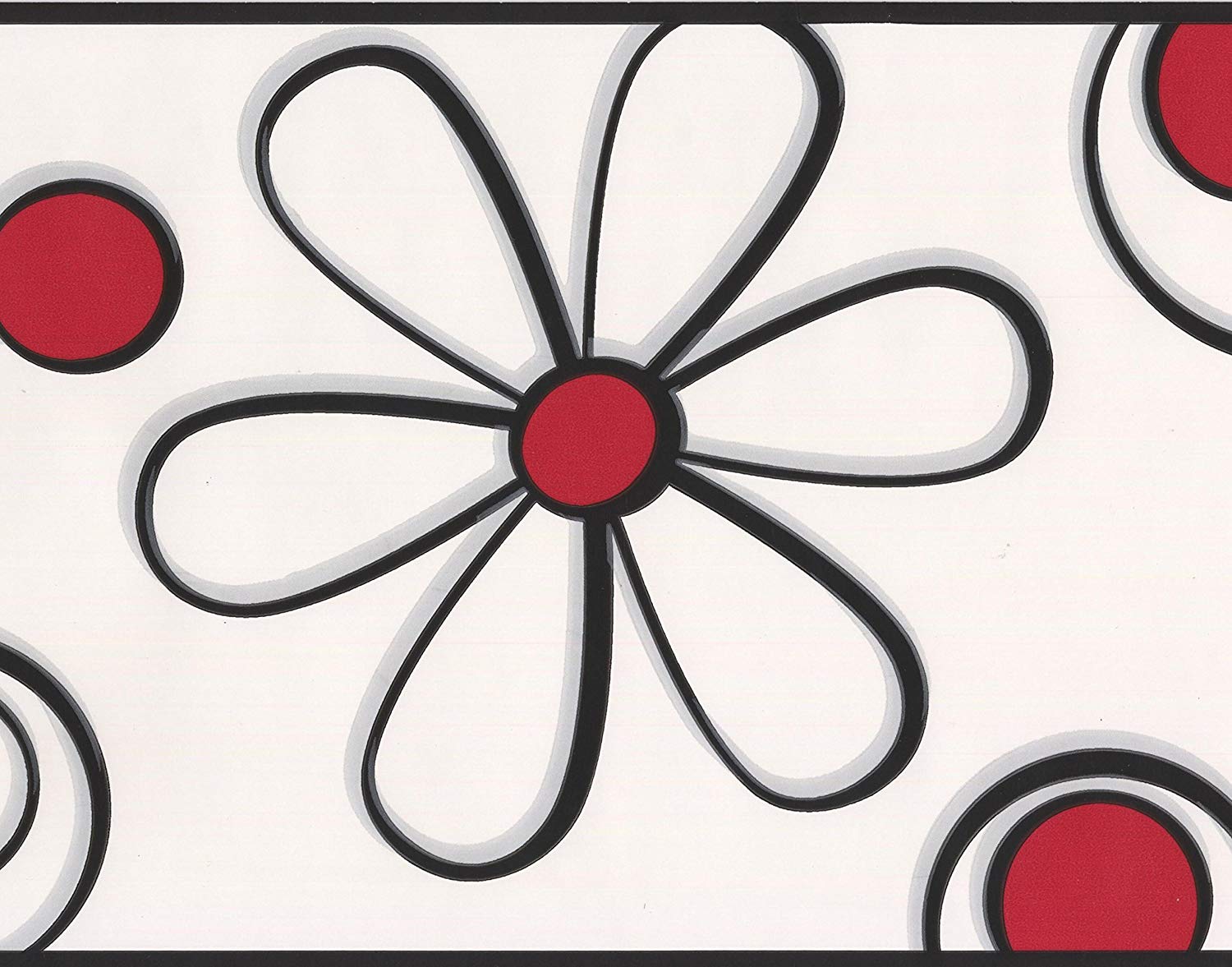 Red And Black Wallpaper Borders - HD Wallpaper 