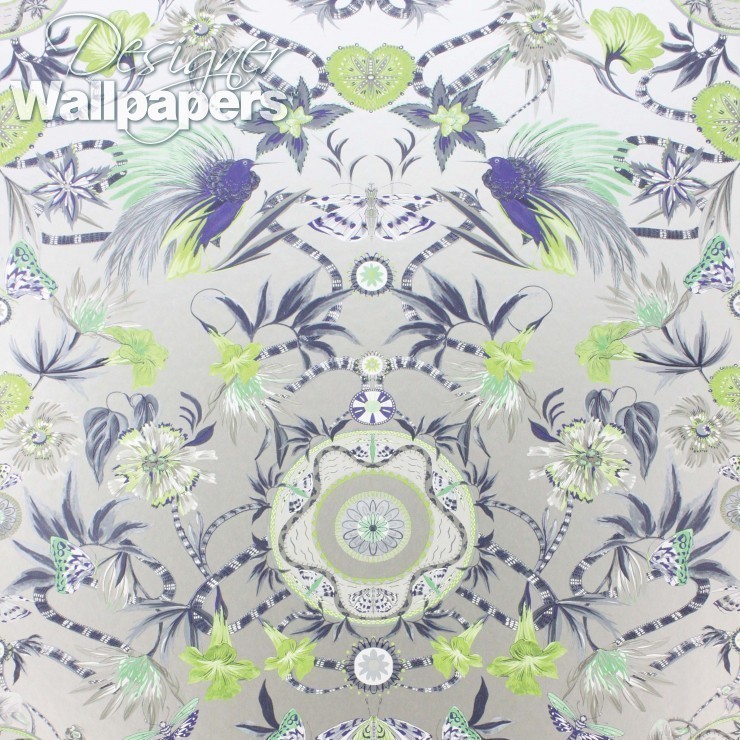 Menagerie - Matthew Williamson Fabric Menagerie - HD Wallpaper 