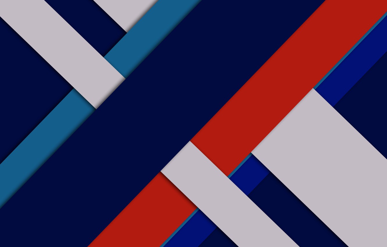 Photo Wallpaper White, Line, Blue, Red, Blue, Geometry, - Red And Blue Geometric - HD Wallpaper 