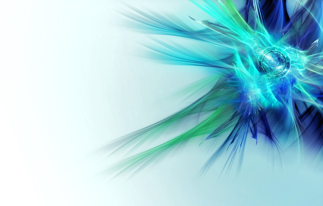 Photo Wallpaper Light, Blue, Color, White Background, - Turquoise Blue Background - HD Wallpaper 