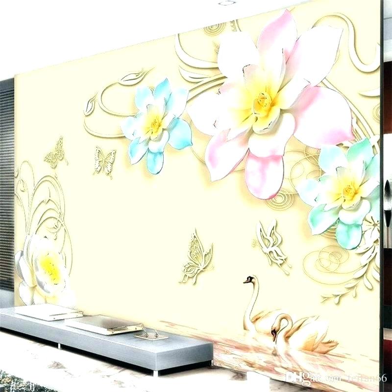 Large Print Wallpaper Designs Ethnic Floral Black And - Floral Design - HD Wallpaper 