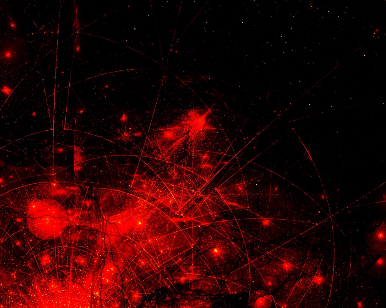 Wallpaper Abstraction, Red, Black, Universe, Space, - Background Black And Red - HD Wallpaper 