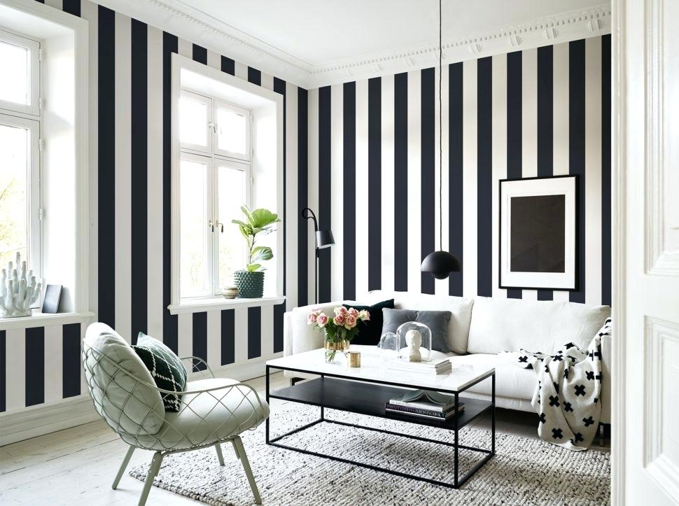 Cheap Designer Wallpaper - Black And White Wallpaper Ideas For Living Room - HD Wallpaper 