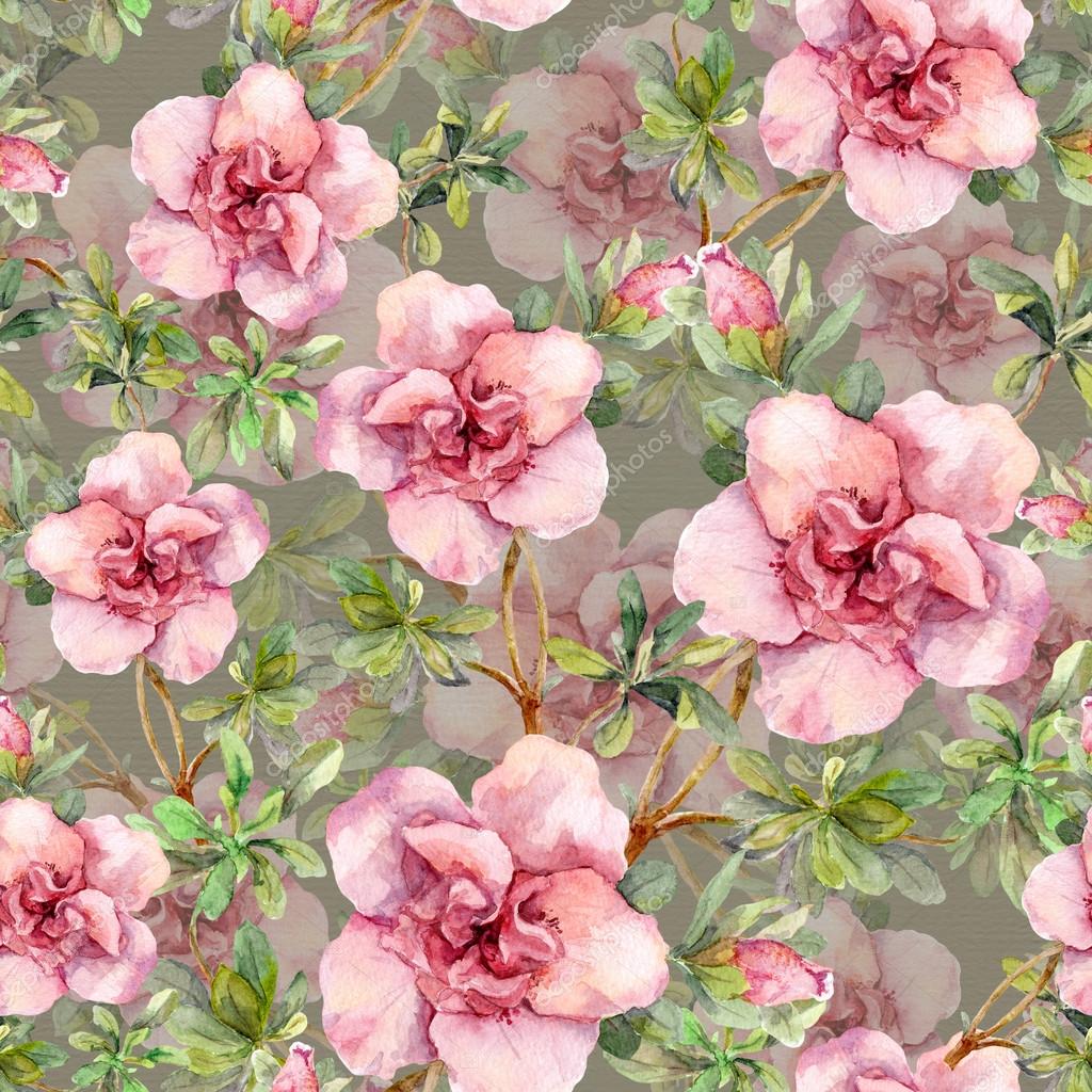 Flores Aquarela - HD Wallpaper 