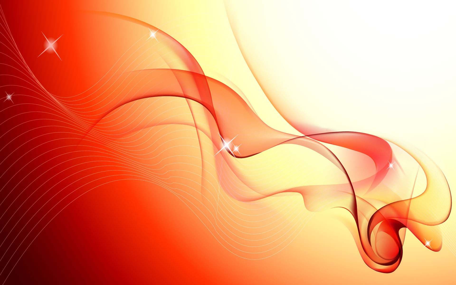 Orange Colored Smoke Wallpaper - 3d Wallpapers Orange Color - HD Wallpaper 