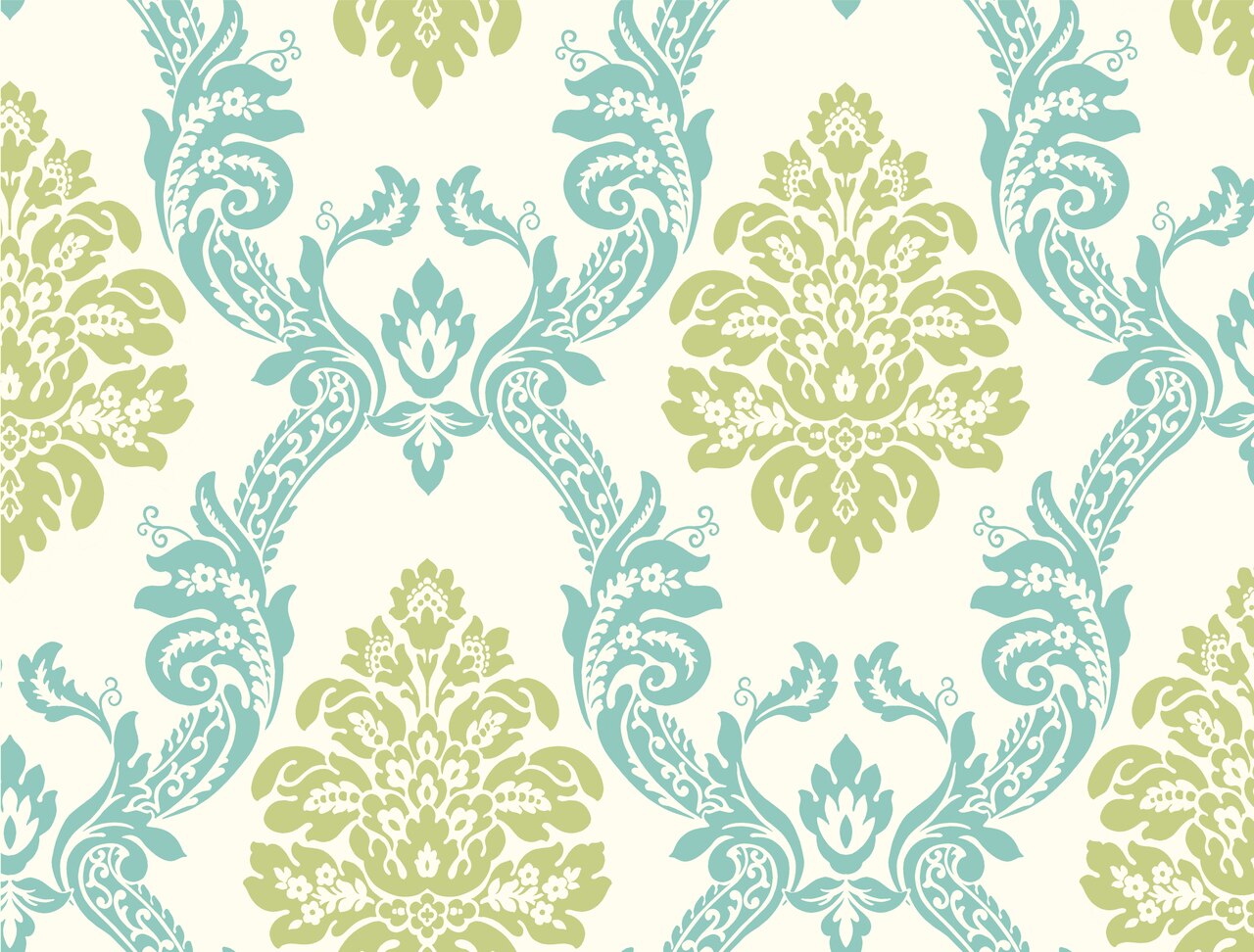 Ogee Damask - HD Wallpaper 