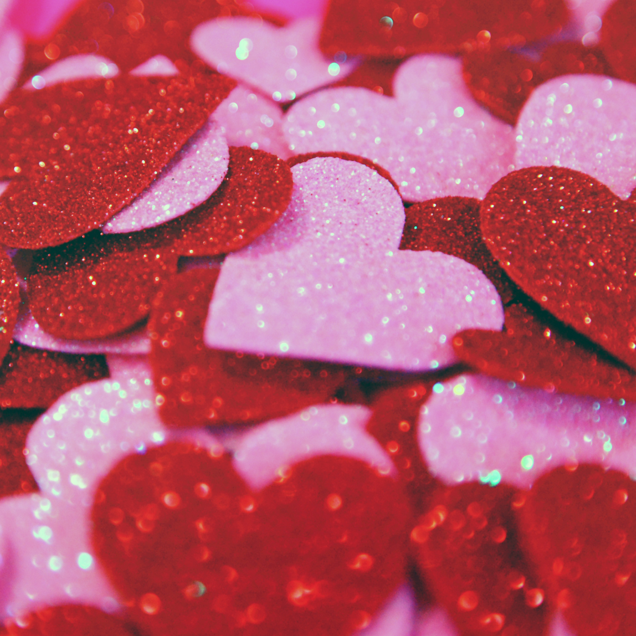Purple Sherbet Photography - Pink And Red Hearts - HD Wallpaper 