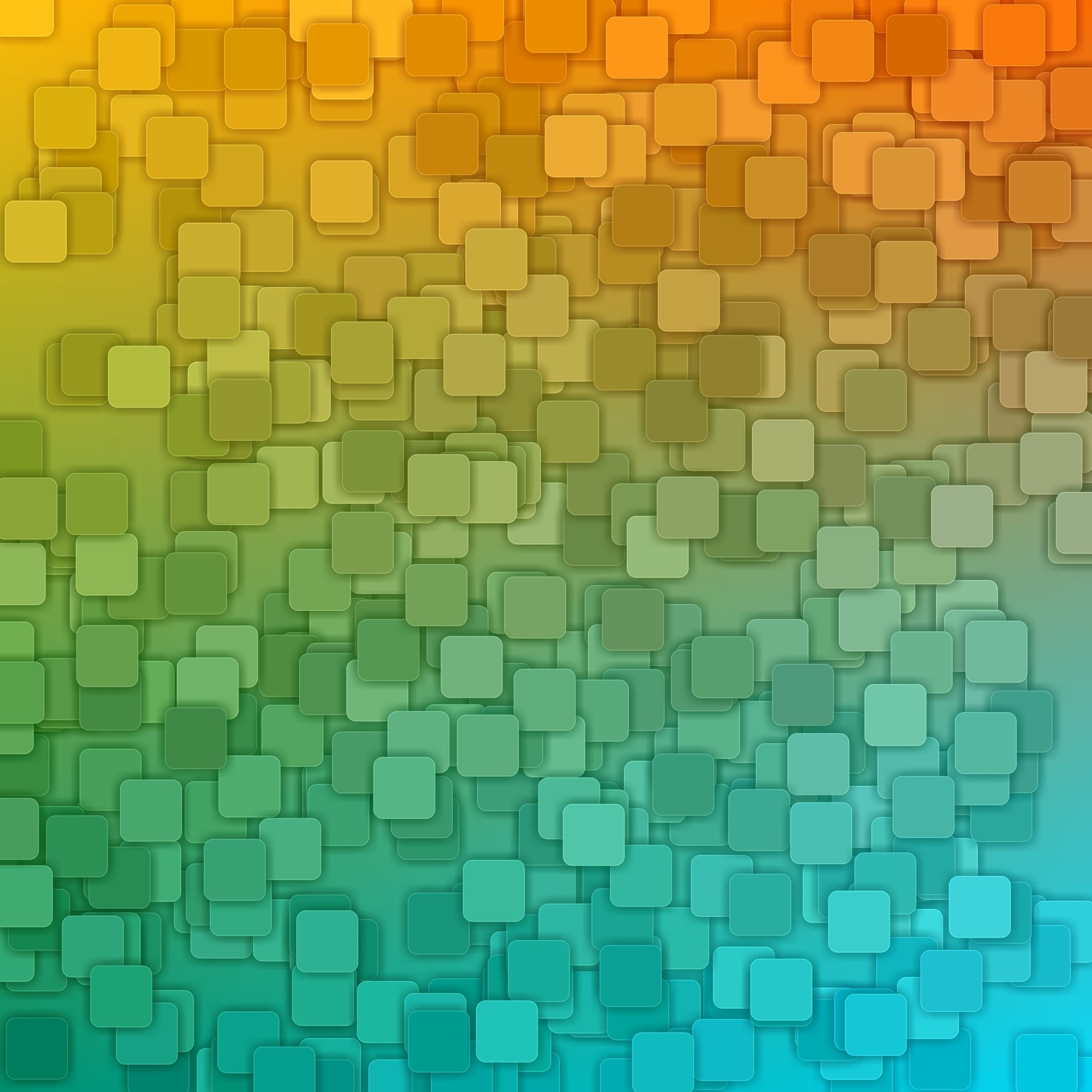 Wallpaper Squares Red Free Photo - Gradient Blue And Green Background - HD Wallpaper 