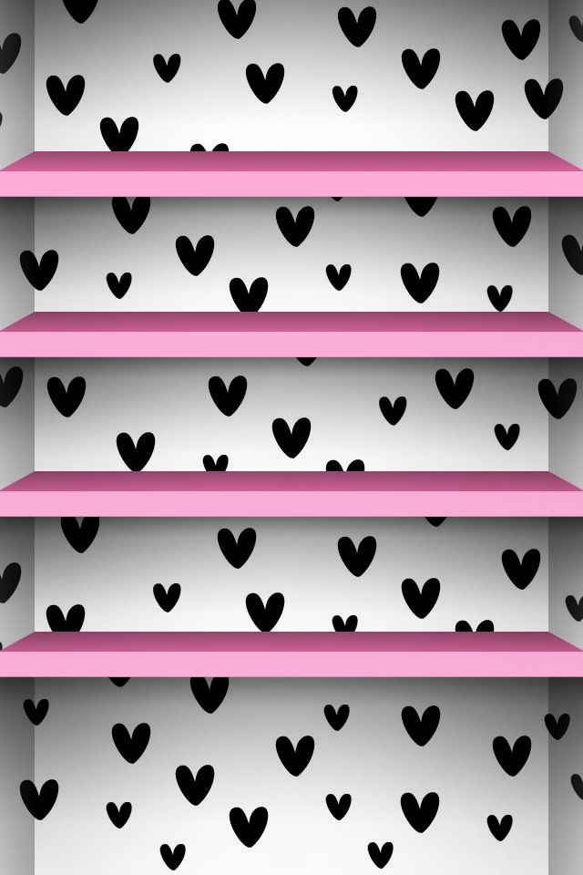 Cute Shelves For Wallpapers Iphone - HD Wallpaper 