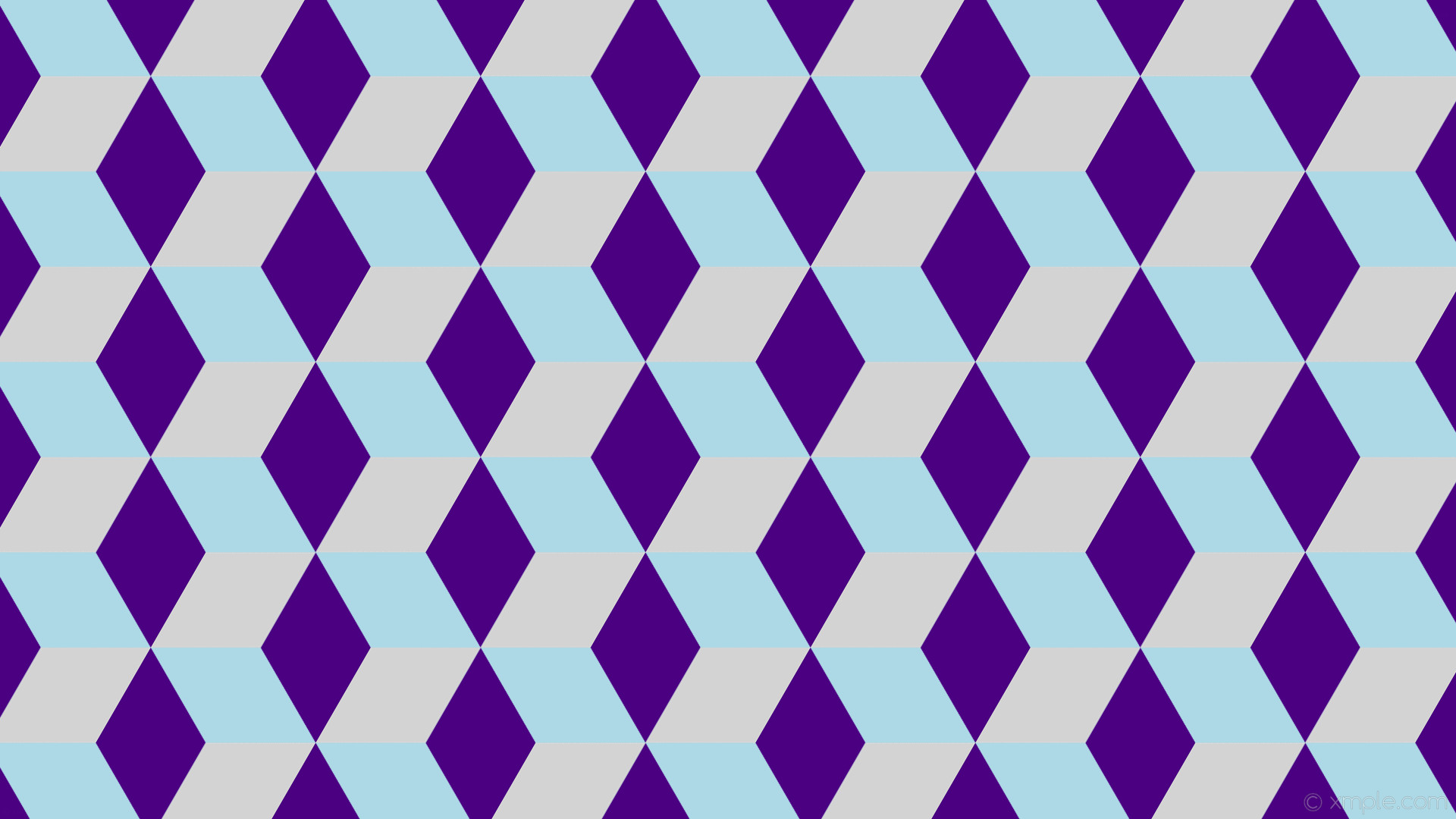 Wallpaper Purple Grey 3d Cubes Blue Light Blue Indigo - Motif - HD Wallpaper 