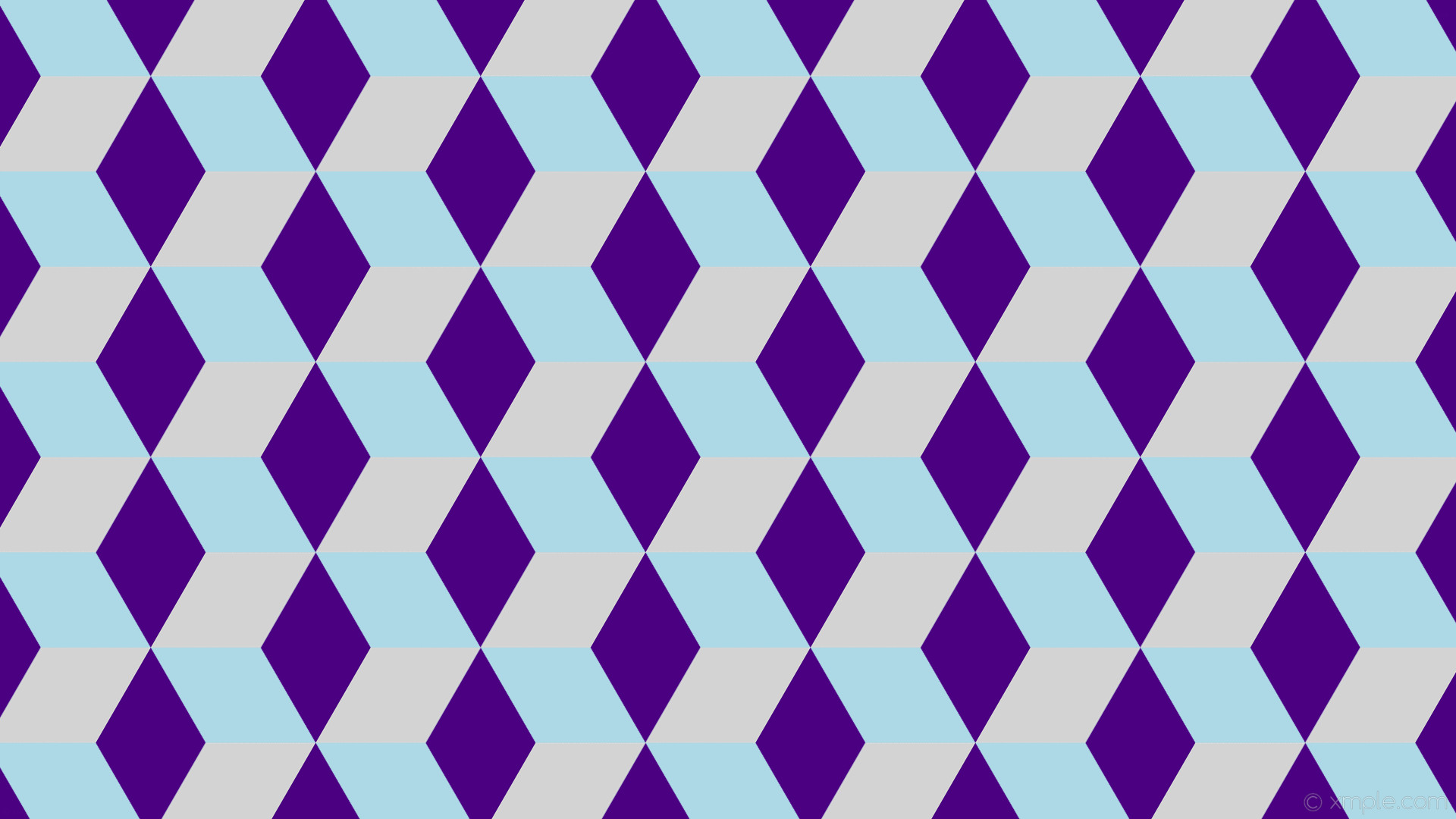 Wallpaper Purple Grey 3d Cubes Blue Light Blue Indigo - Motif - HD Wallpaper 