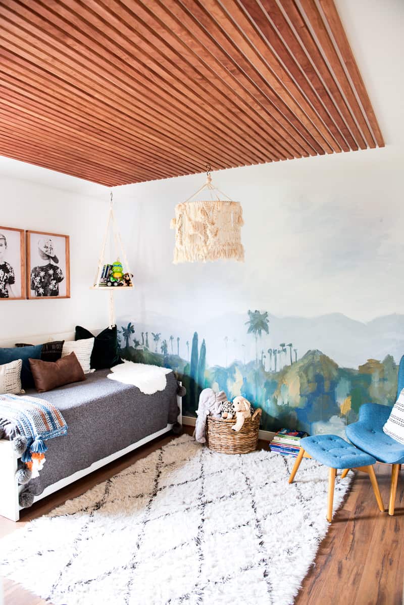 Bedroom Wooden Ceiling Design - HD Wallpaper 