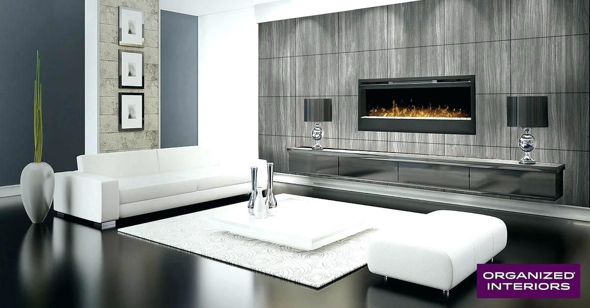 Modern Feature Wall With Fireplace - HD Wallpaper 