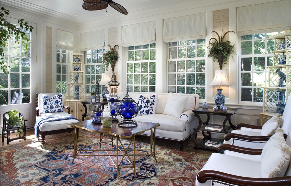 Philadelphia Red White And Blue Wallpaper With Themed - Blue Willow Room - HD Wallpaper 