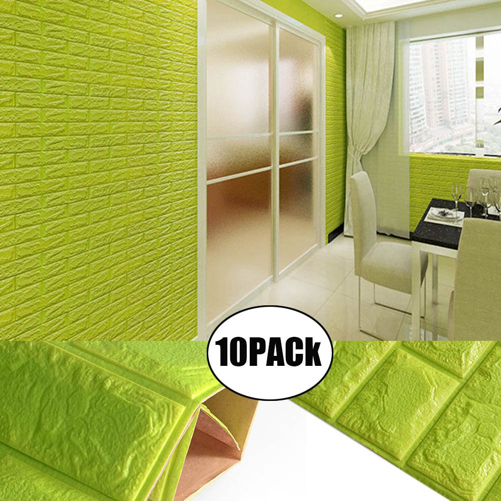 Wall 3d Brick Foam - HD Wallpaper 