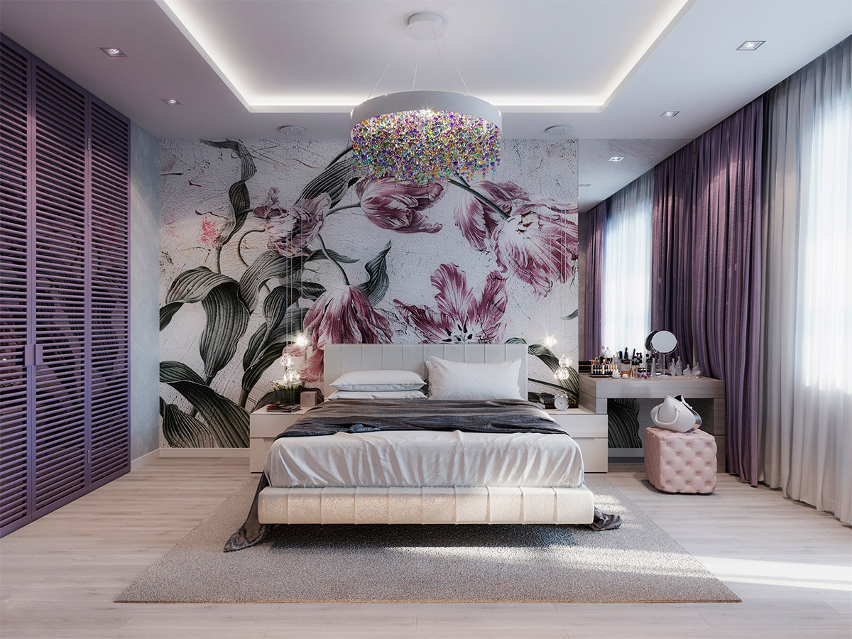 Purple And Gray Wallpaper - HD Wallpaper 