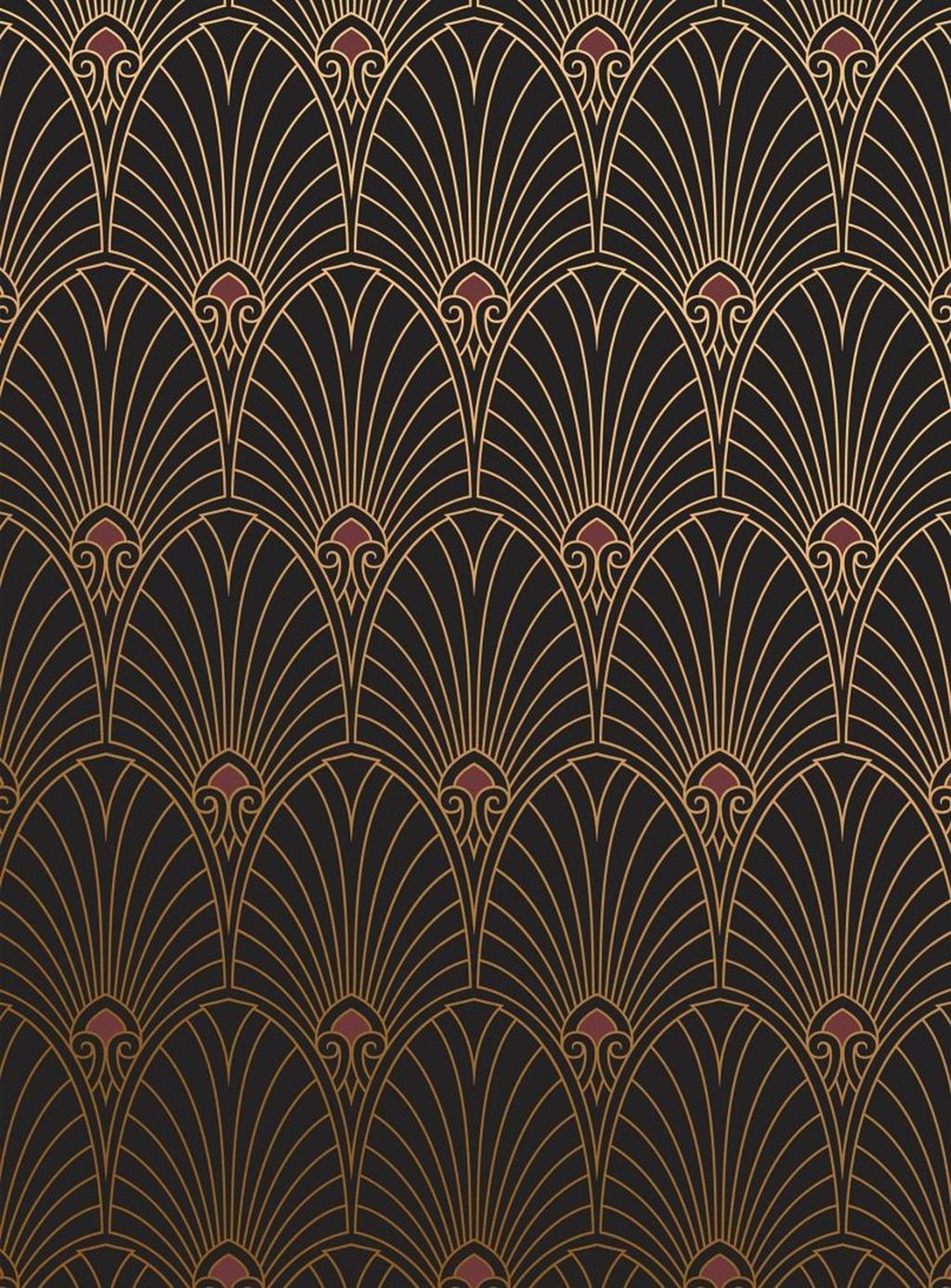 Navy Gold Wallpaper Art Deco 1024x1387 Wallpaper teahub.io