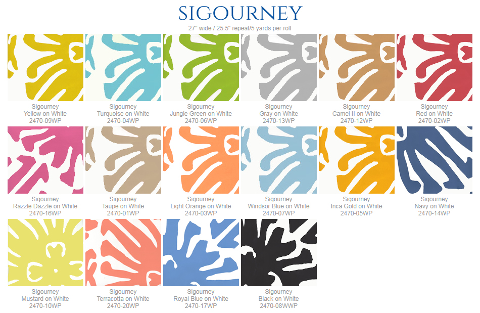 China Seas Sigourney Wallpaper Group - Quadrille China Seas Sigourney - HD Wallpaper 