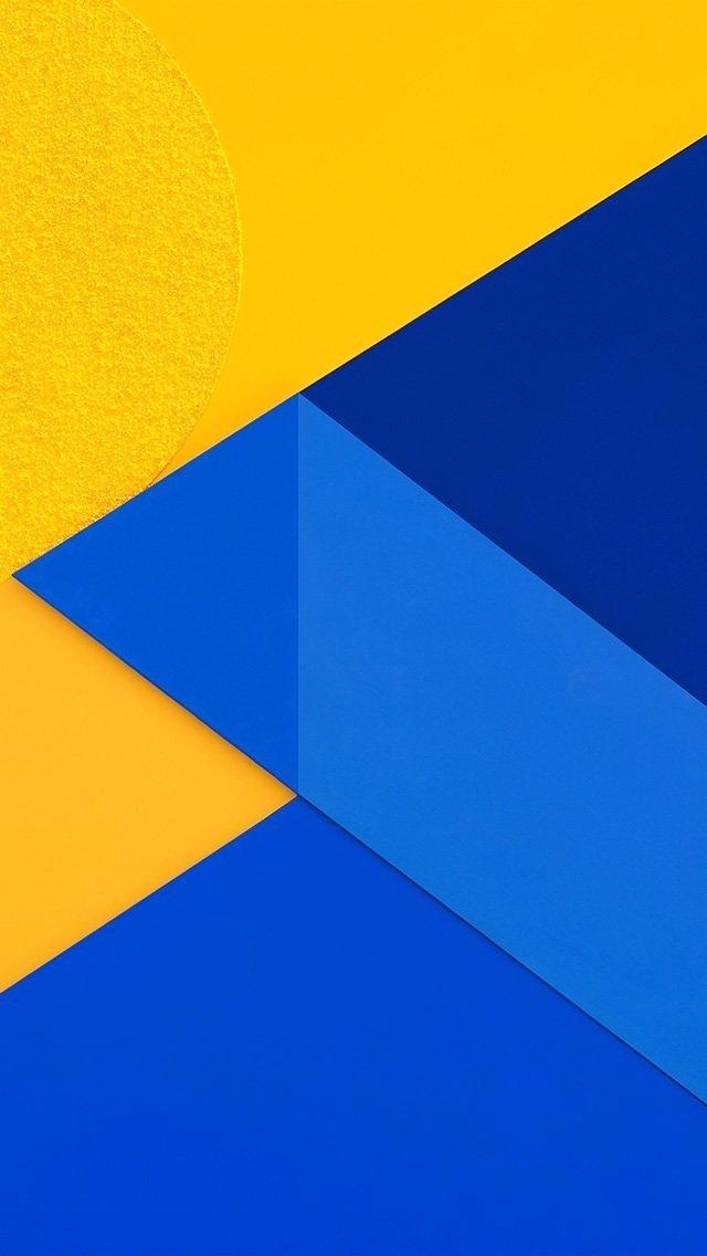 Blue And Yellow Iphone - HD Wallpaper 