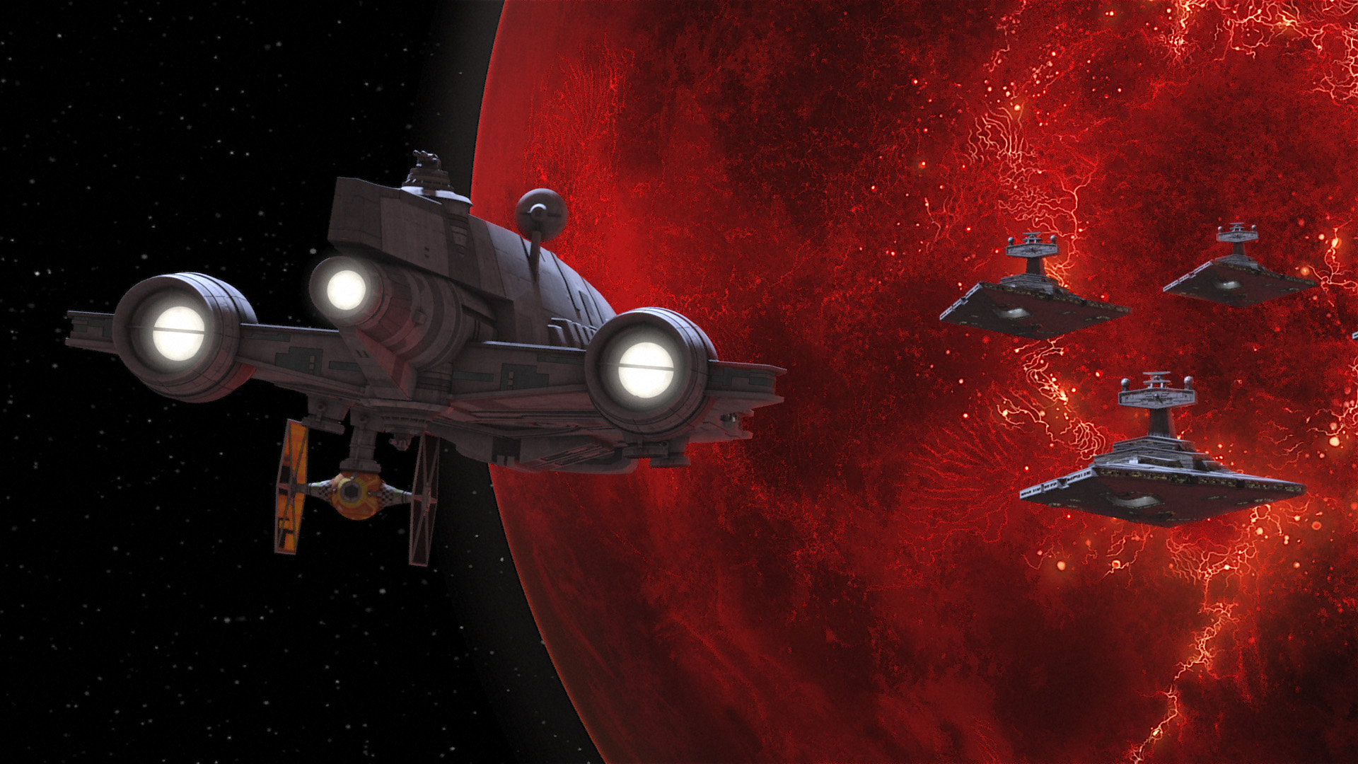 Mustafar Star Wars Rebels - HD Wallpaper 