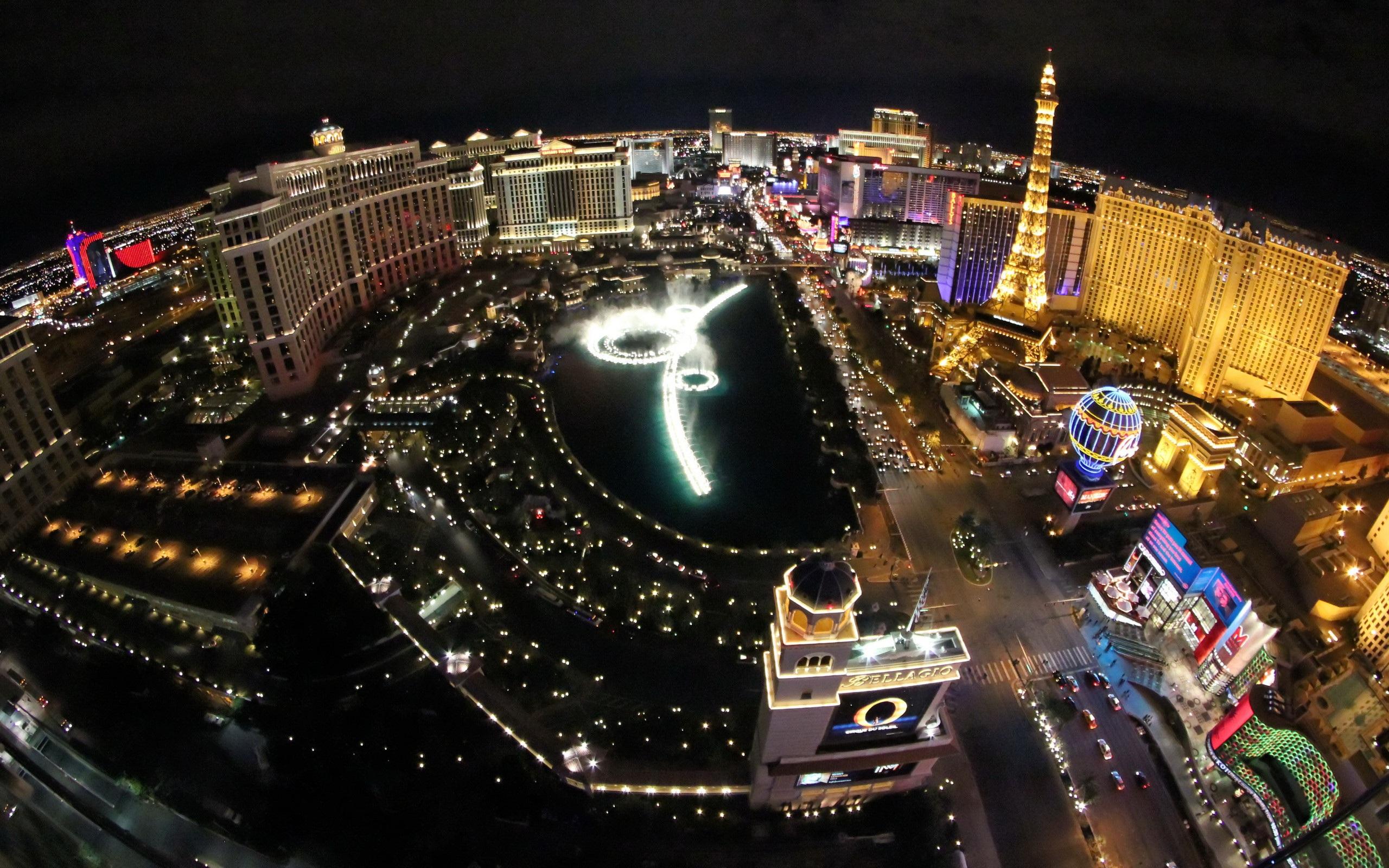 Las Vegas Day And Night - HD Wallpaper 