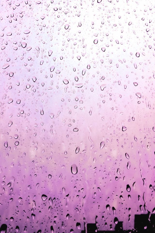 Pink Wallpapers Rain - HD Wallpaper 