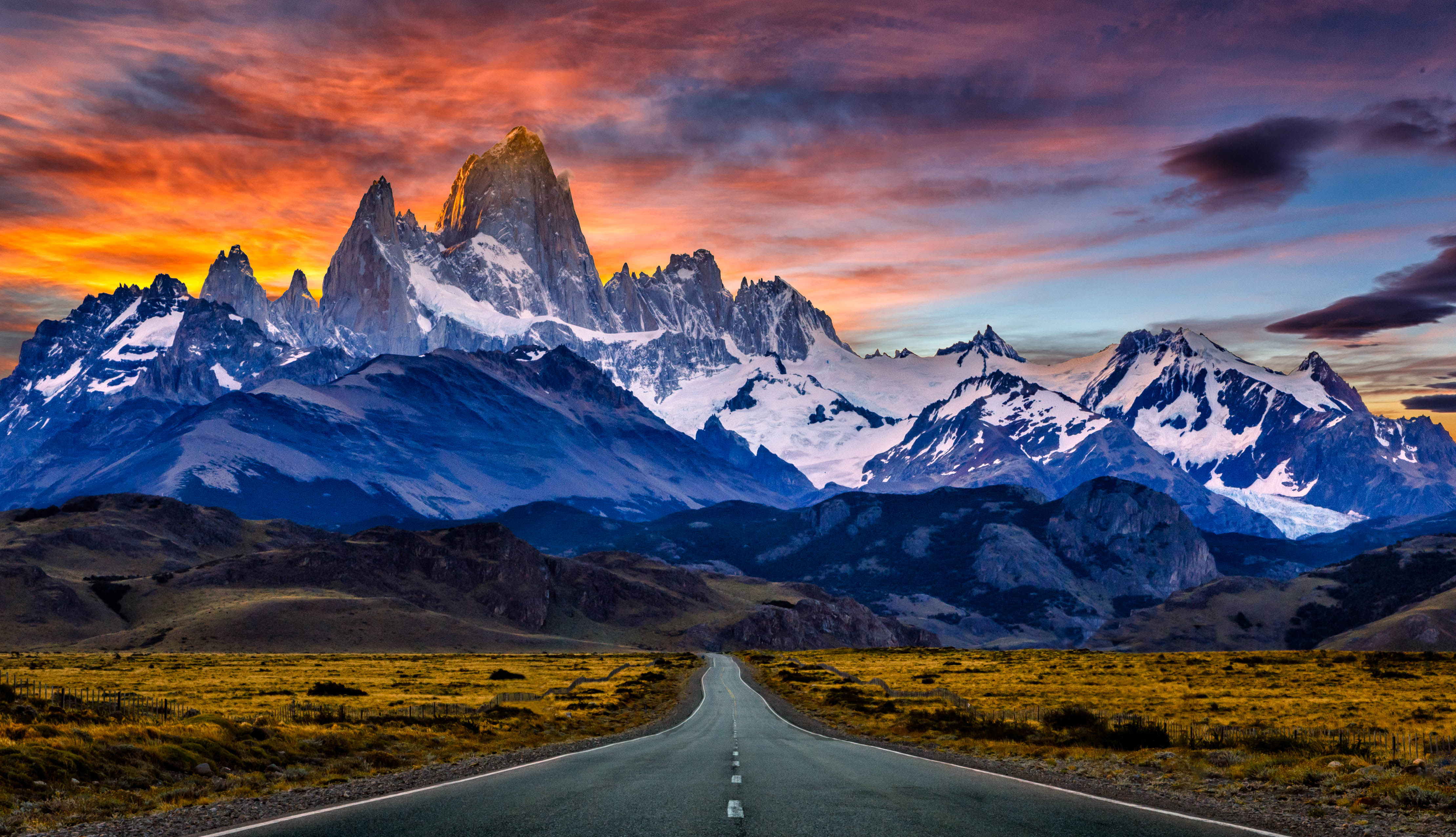 Monte Fitz Roy - HD Wallpaper 