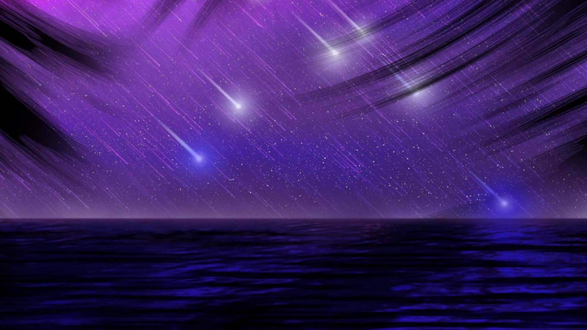 Purple Shooting Star Background - HD Wallpaper 
