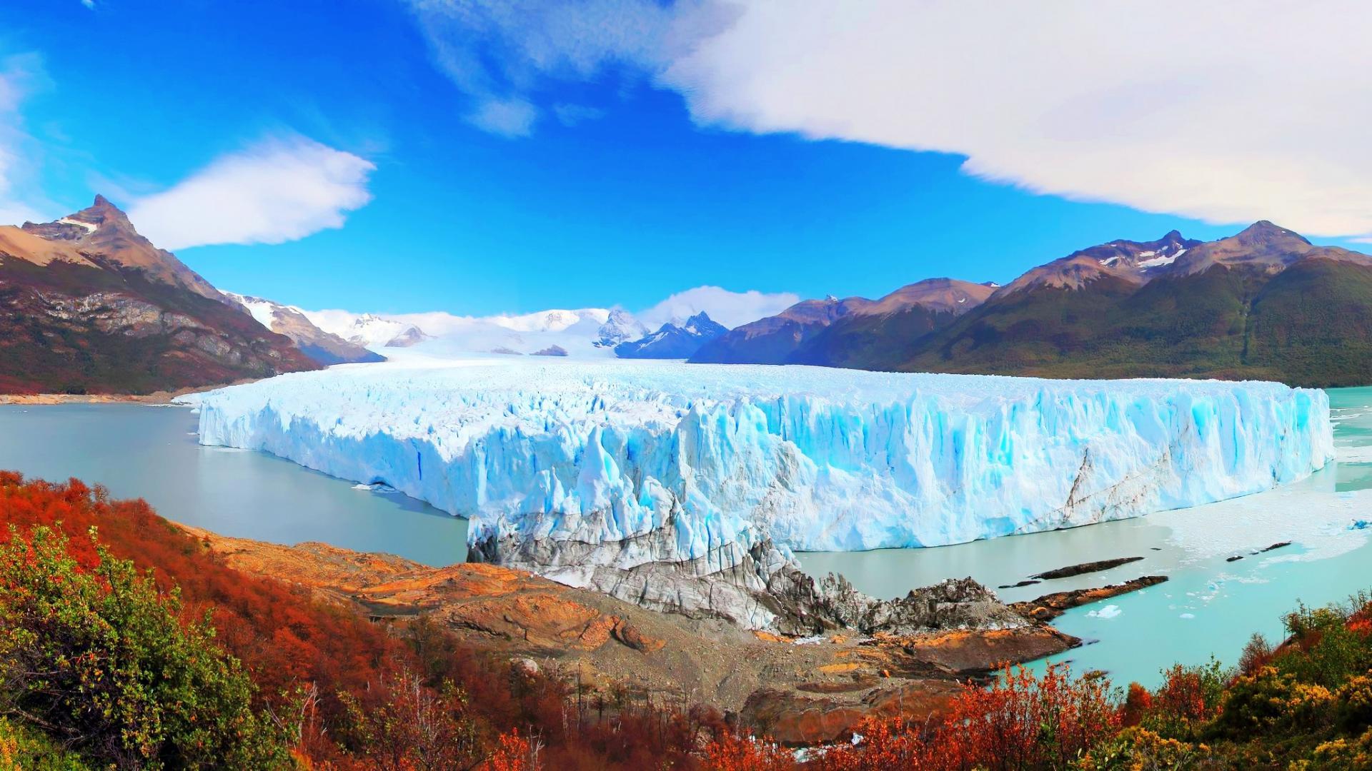Los Glaciares National Park Argentina Glaciers - HD Wallpaper 