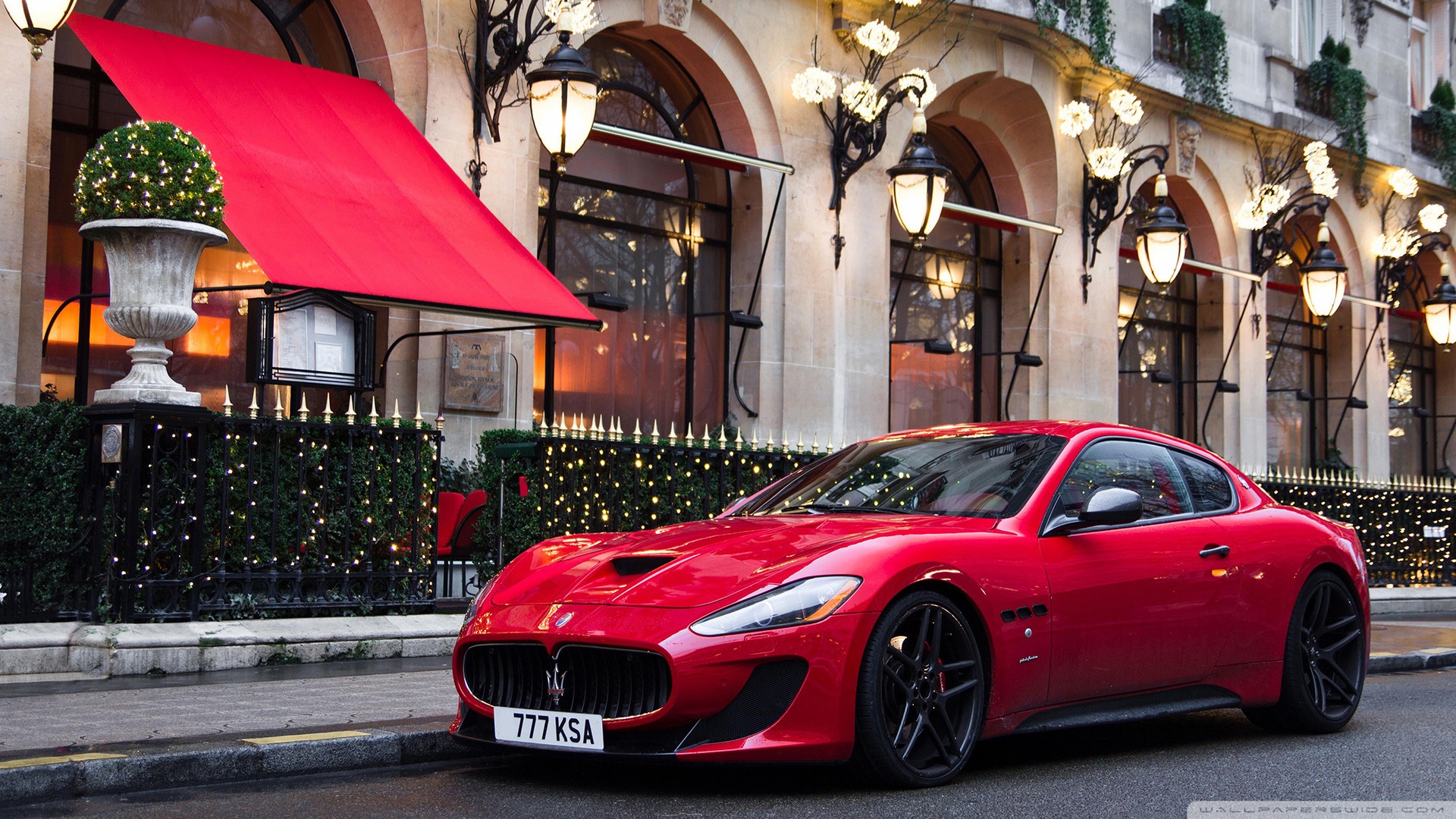 Maserati Granturismo High Resolution Wallpapers 1080p - Maserati Granturismo Sport Red - HD Wallpaper 