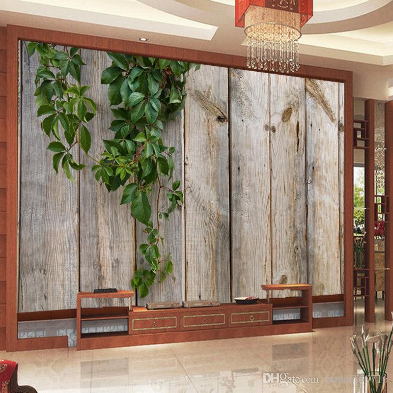 Wood Background With Plants - HD Wallpaper 