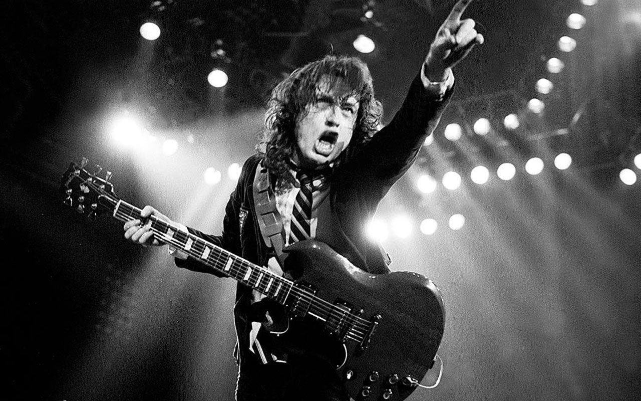 Angus Young Wallpaper Hd - HD Wallpaper 