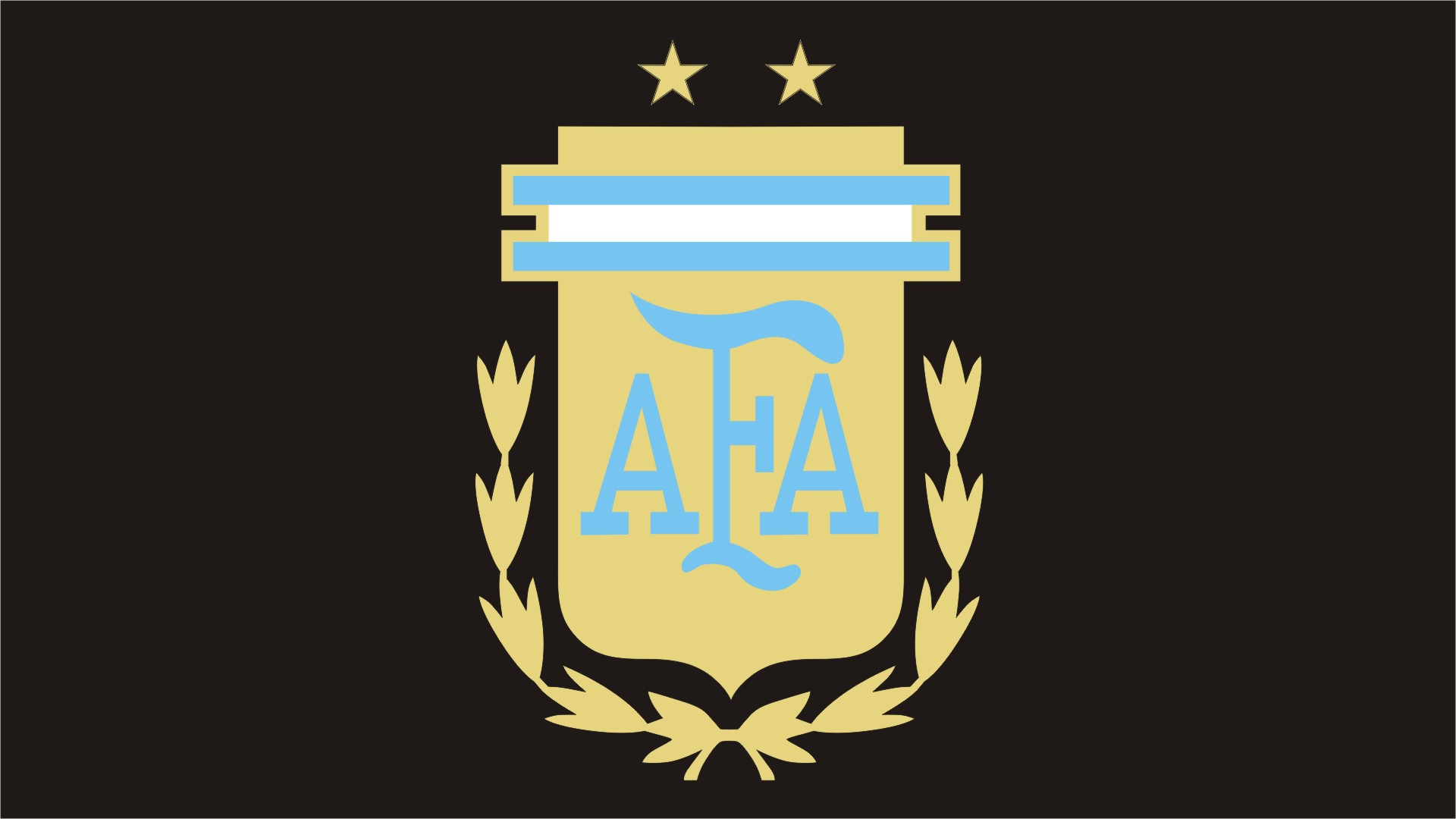 Argentina Football Logo Hd - 1920x1080 Wallpaper 