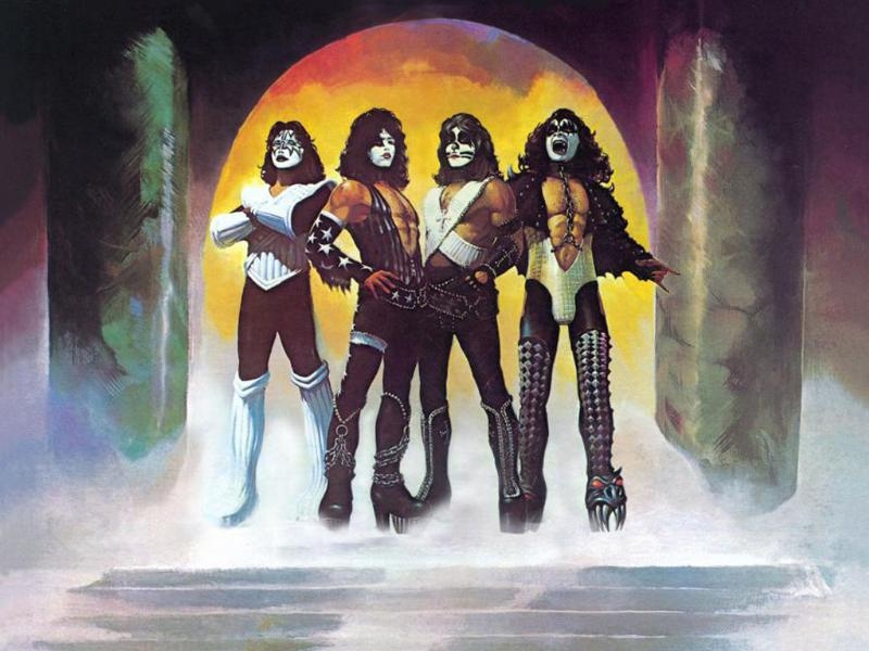 Kiss ~ Liebe Gun - Kiss Banda Detroit Rock City - HD Wallpaper 