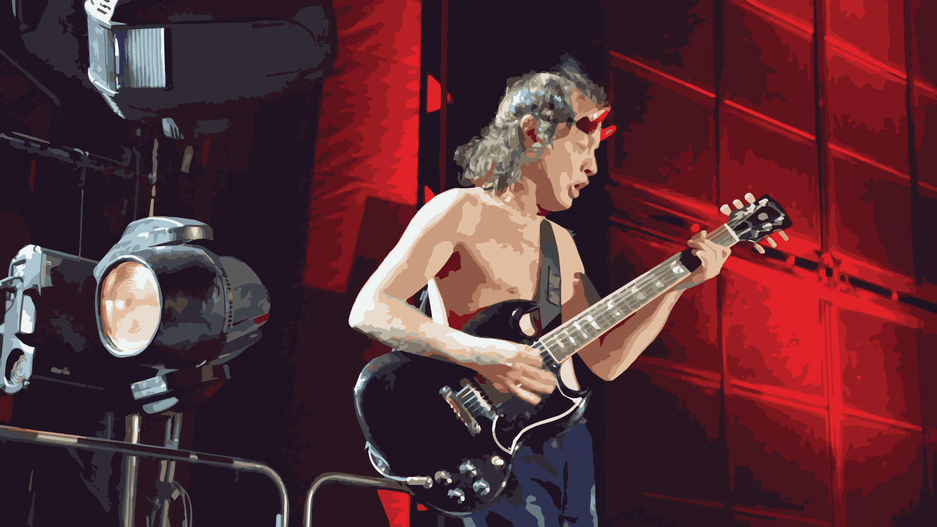 Angus Young Wallpaper Hd - HD Wallpaper 