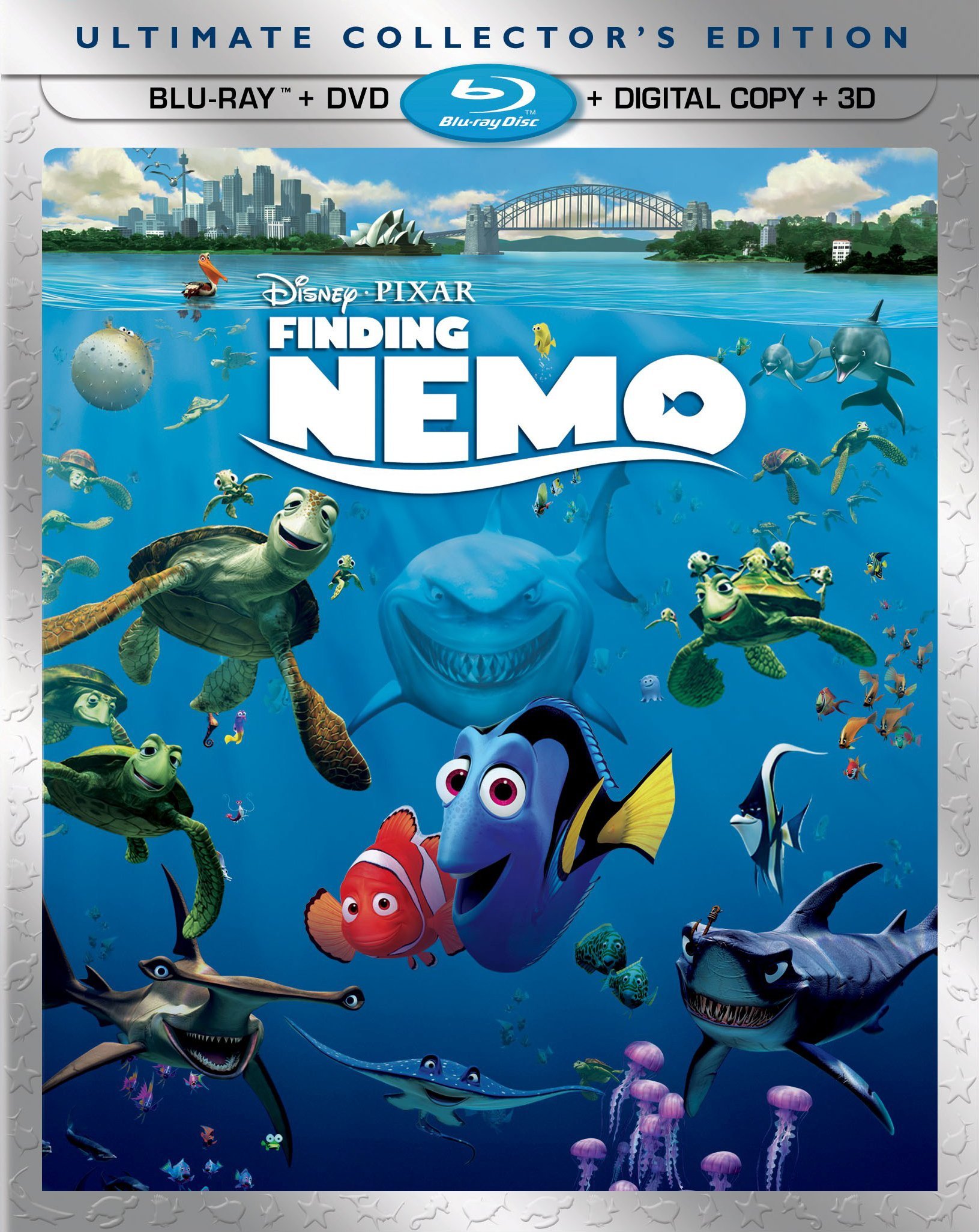 Finding Nemo - Finding Dory 2016 Blu Ray - HD Wallpaper 