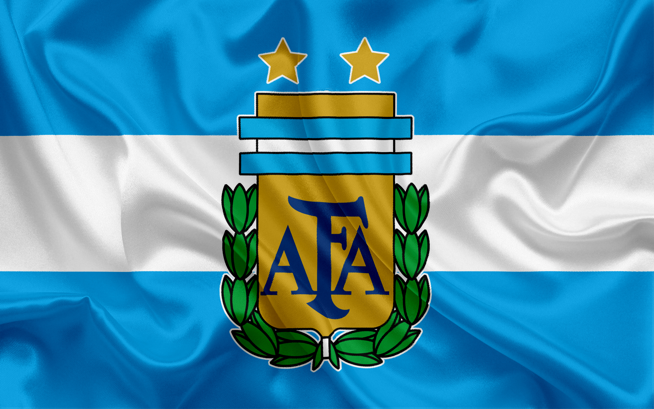 Argentina Football Team Flag - 2560x1600 Wallpaper - teahub.io