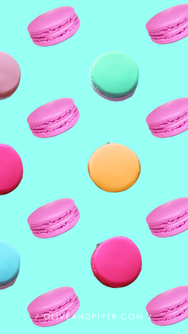 Macaron Wallpaper For Iphone - HD Wallpaper 