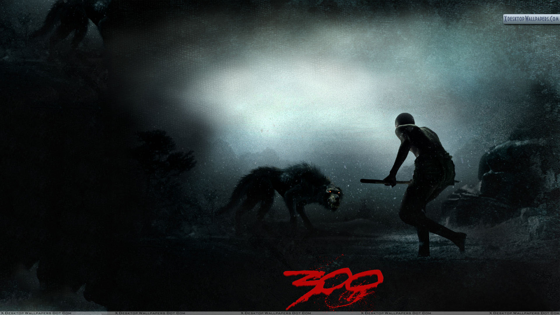 300 Movie Wolf Poster - HD Wallpaper 