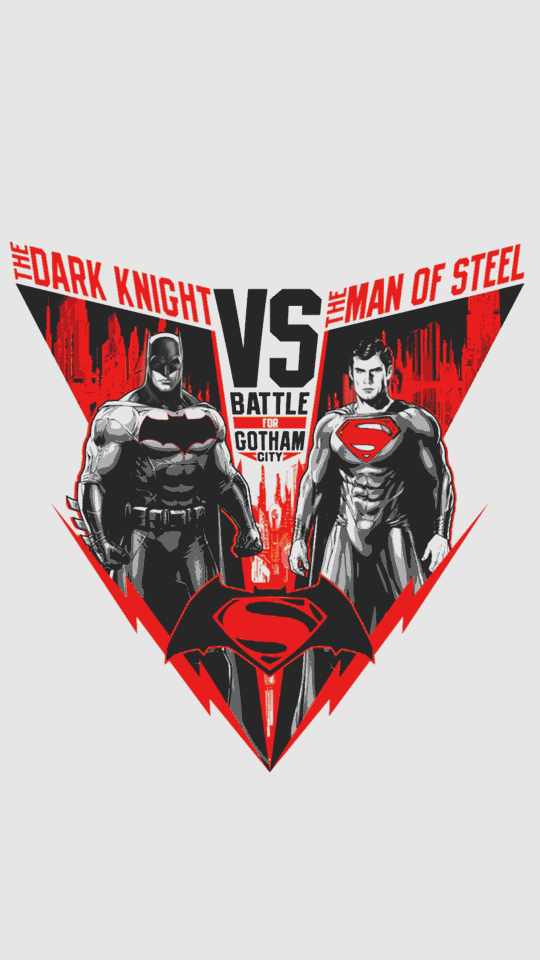Batman Vs Superman Design - HD Wallpaper 