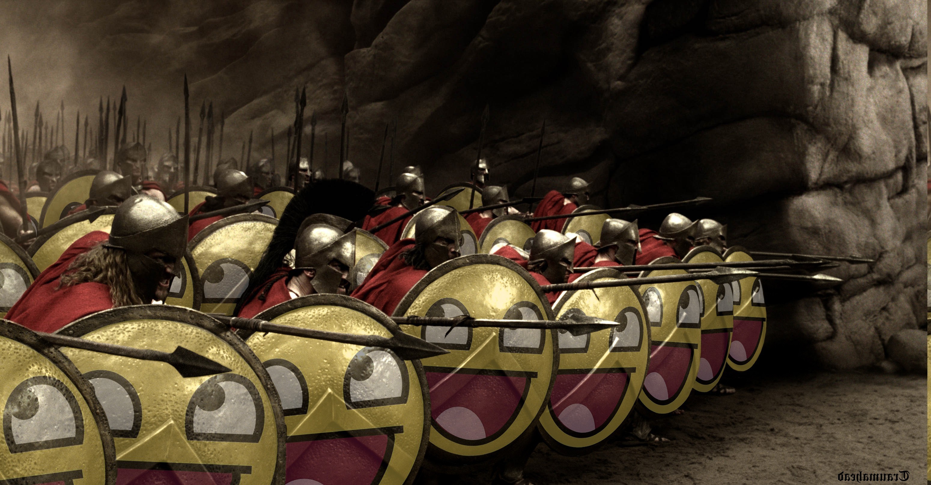 300 Spartans - HD Wallpaper 