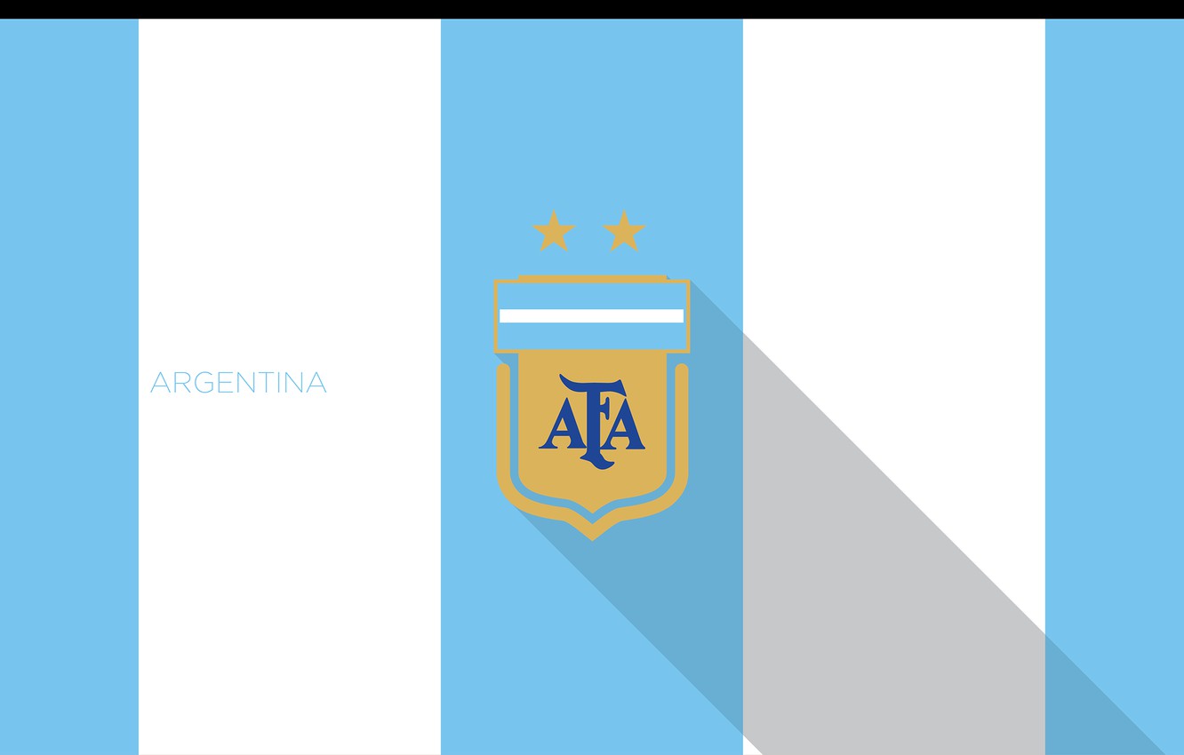 Photo Wallpaper Wallpaper, Sport, Logo, Argentina, - Argentina Logo - HD Wallpaper 