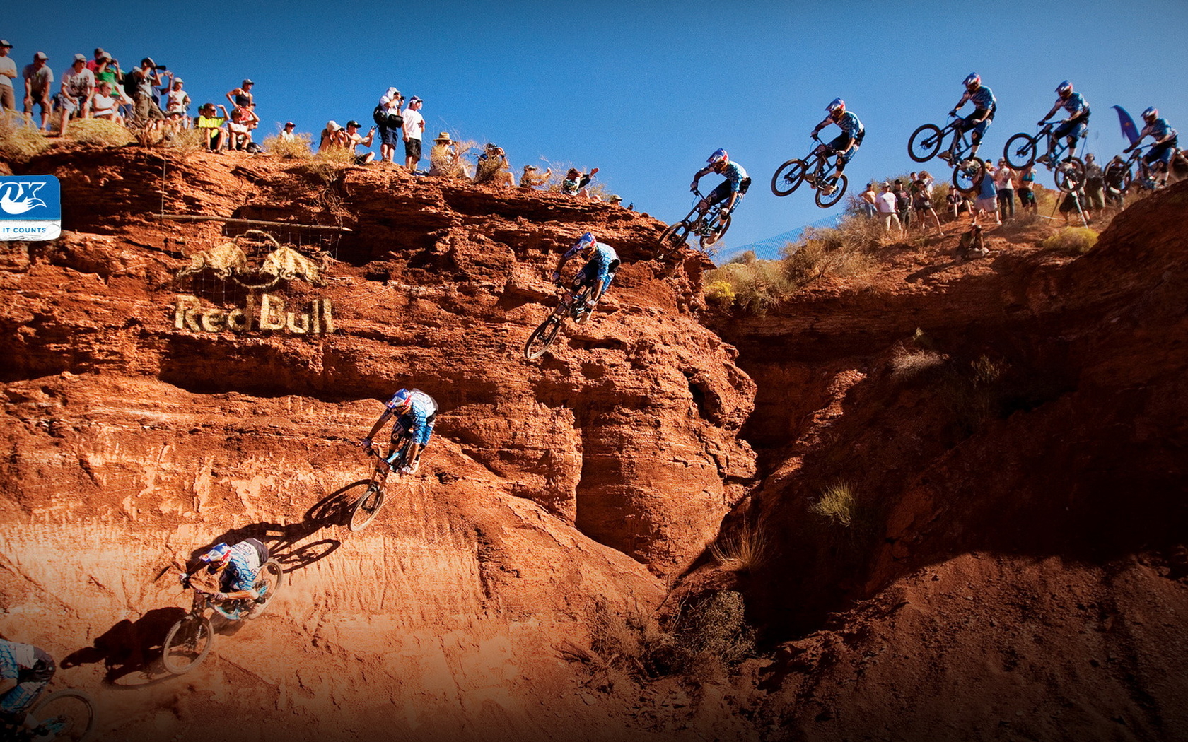 Mountain Bike Wallpapers Download Gee Atherton Red Bull Rampage 1680x1050 Wallpaper Teahub Io