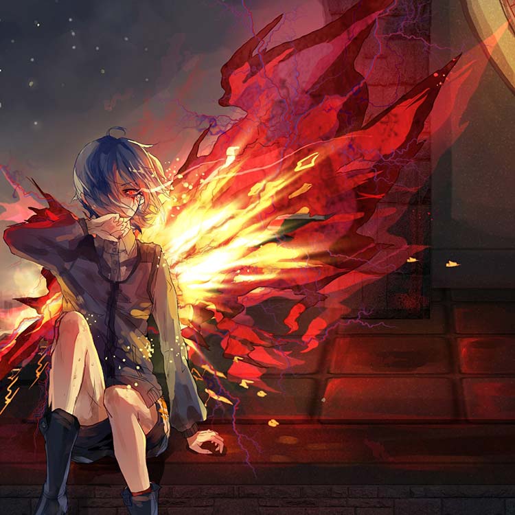 Tokyo Ghoul Touka Kirishima Wallpaper Engine Tokyo Ghoul Touka Sfondi 750x750 Wallpaper Teahub Io