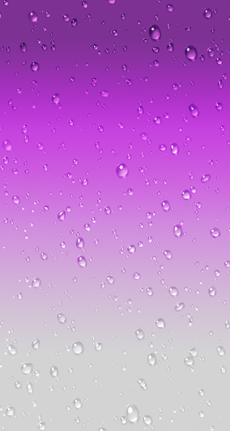 Purple Raindrop Background - HD Wallpaper 