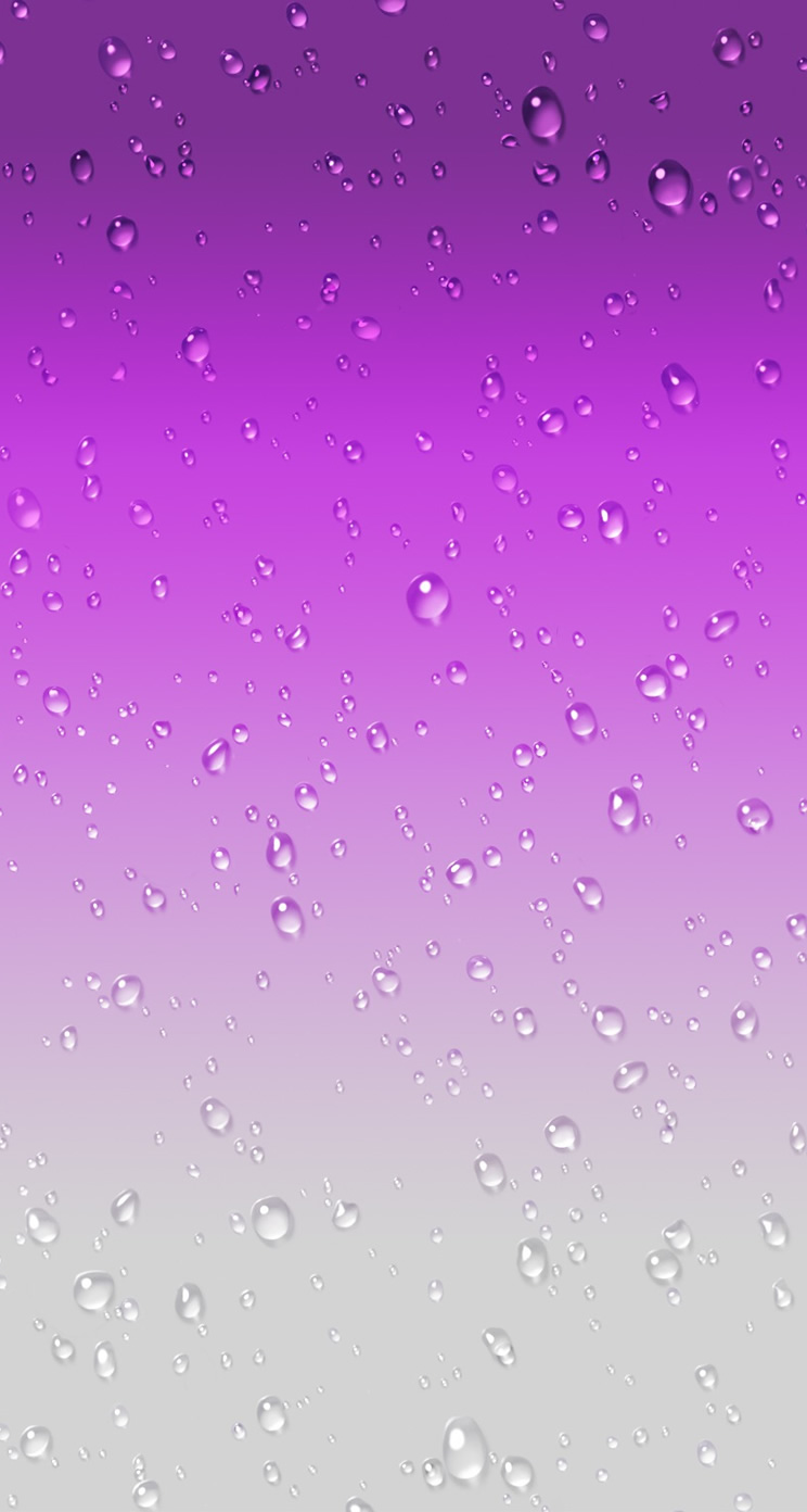 Purple Raindrop Background - HD Wallpaper 
