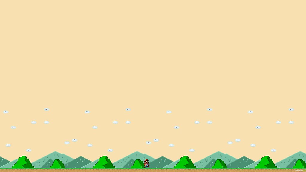 Mario Tetris - HD Wallpaper 