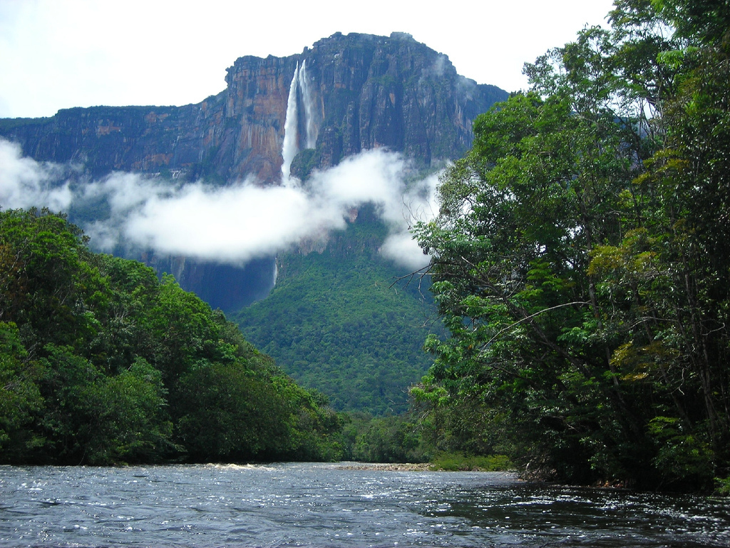 Angel Falls - HD Wallpaper 