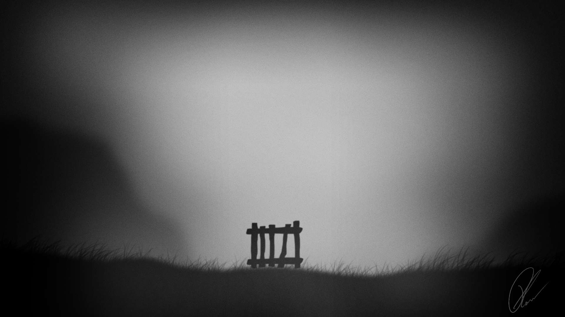 Monochrome - HD Wallpaper 